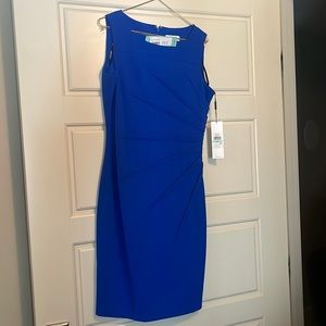 Brand new! Calvin Klein Melodie Knit Dress, Blue